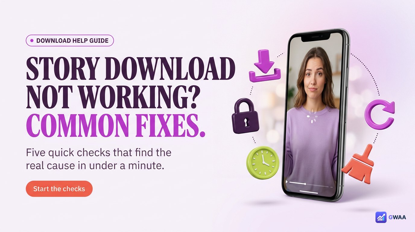 Instagram Story Download Not Working? Common Fixes